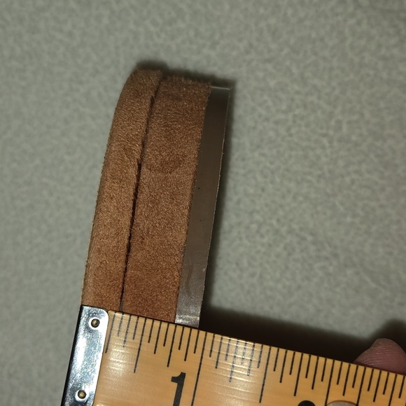 Jason Wu Brown Suede 1" Heel Slides Size 10 - Picture 6 of 6